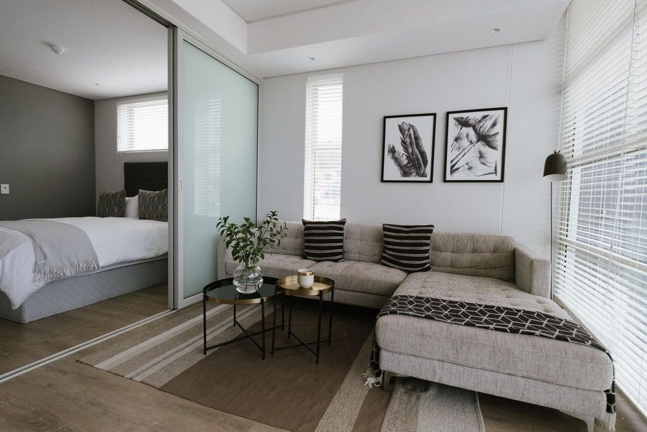 Refined hotel interior with classic details